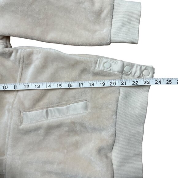 ATHLETA RECOVER COZY SNAP FRONT SWEATSHIRT CHANTILLY CREAM WOMENS M PULLOVER - Picture 11 of 11